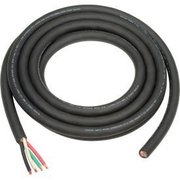 Global Equipment Cable SOOW 6/4 Wire For Salamander Heater, 25'L 4C6AWG